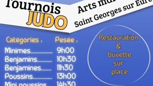 Tournoi club Arts Martiaux Saint Georges sur Eure, dimanche 18 Janvier